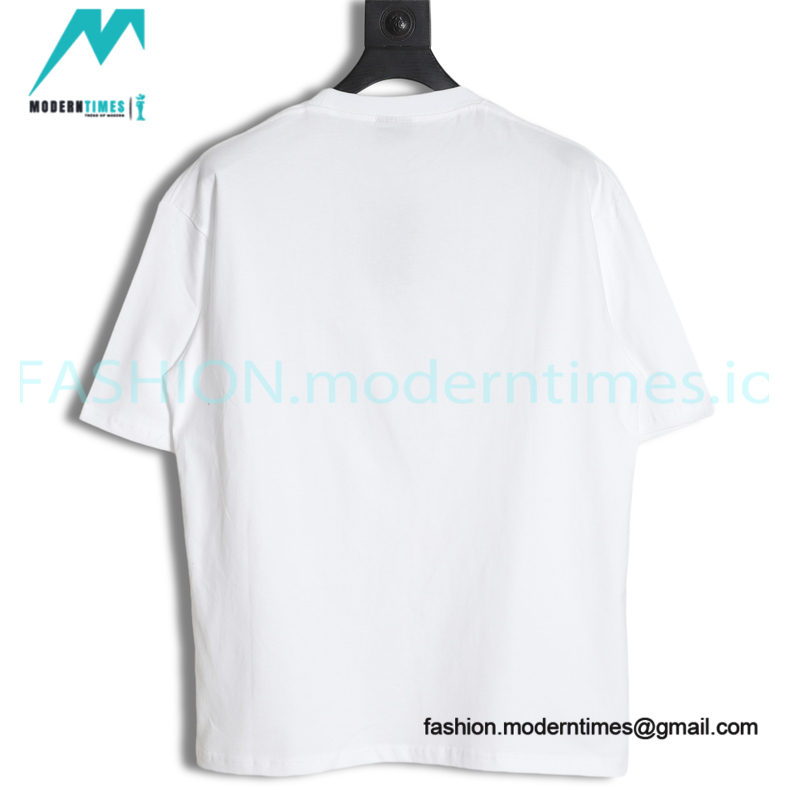 Balenciaga - Corri Digital Oil Painting Printed Short Sleeve T-shirt Balenciaga - Corri Digital Oil Painting Printed Short Sleeve T-shirt